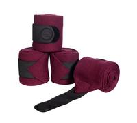 Set 4 bandes molletonnées pour chevaux modèle Julie Hkm Sports Equipment