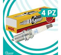 Set 4 Bougies Allumage NGK BKR5EZ 7642 Pour Moteurs Renault Fiat Lancia Peugeot