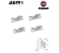Set 4 Bougies Allumage Original Fiat 500 500L Idée Bravo Panda Stilo 55188857