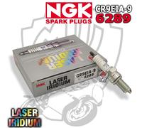 Set 4 Bougies Laser Iridium NGK CR9EIA-9 Kawasaki Klz 1000 ABS Versys Grand Tour
