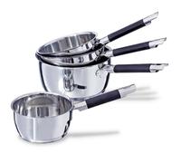 Set 4 casseroles inox Rapid Cook 14, 16, 18 et 20 cm Mathon