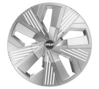 Set 4 enjoliveurs universel Blade Runner Argent en ABS - 14''