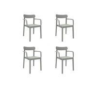 Set 4 Fauteuil Elba