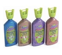 Set 4 flacons 100 ml Diam's 3D - pailleté Multicolore G