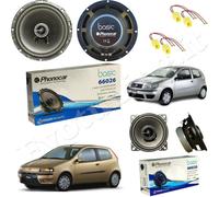 Set 4 Haut Parleur Phonocar Haut-Parleurs avant Arrière Fiat Punto 188 + Port