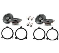 Set 4 Haut-Parleurs Focal Universel pour Subaru Crosstek Série 2013 - 2017