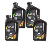 Set 4 Litres Huile Du Moteur de Voiture Selenia 0W20 C5 Wr Forward Diesel Fiat