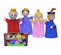 Set 4 marionnettes famille royale