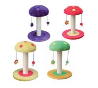 Set 4 pezzi Tiragraffi modello Mushroom 35x35x47cm colori assortiti Croci