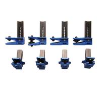 Set 4 Pièces Plats pour Tuyaux en Acier - Code bgs8705 FBGS8705 BGS Atelier