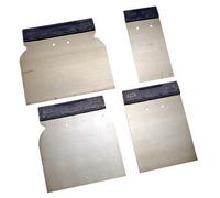 Set 4 Spatules en Acier 50-80-100-120mm - Code bgs1636 FBGS1636 KRAFTMANN Off
