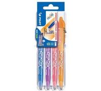 Set 4 stylos Pilot Pen Frixion Ball 07 Set2Go Bleu Violet Rose Orange Bleu Violet Rose Orange G