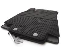 Set 4 Tapis Mercedes W245 T245 Forme Origine Moquette Noire 2400g/m²