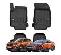 Set 4 Tapis TPE Pro Line 3D pour Peugeot 2008 II à Partir De 2019 IN Avant -