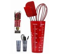 Lily cook KP5323 Ustensile à Pâtisserie PP Rouge/Gris/Noir 6 x 6 x 26 cm