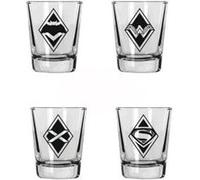 Set 4 Verres Shooter Dc Universe - Batman Vs Superman