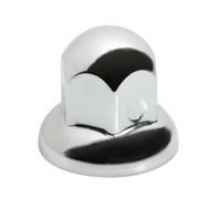Set 40 couvre-boulons en acier, tête ronde - diamètre 33 mm