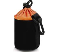 Set 4X Housse de Protection pour Objectif - Etui Souple Néoprène & Intérieur Doux pour Lentille Canon Nikon Pentax Sony - Taille S M L XL