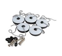 Set 5 bouchons chainette