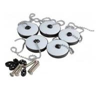 Set 5 bouchons chainette