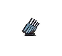 Set 5 couteaux starlyf - - couteaux en jade pour la cuisine - Bleu - Adulte - Emince/Coupe/Résistant