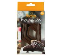 Set 5 Glacé Forme Losange Marron Mostacciolo Biscuits Decora Résistant