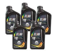 Set 5 Litres Huile Du Moteur de Voiture Selenia 0W20 C5 Wr Forward Diesel Fiat