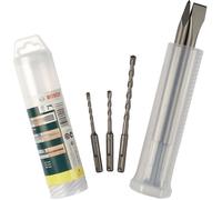 Set 5 pièces Bosch - 2 burins et 3 forets pour Perforateur SDS plus