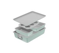 Set 5 Pieces Ceramik, Moules Empilables J175s504 Vert Tefal