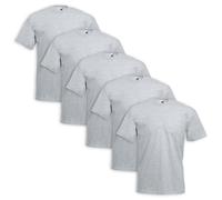 Set 5 Pièces T-Shirt Fruit of the Loom 100% Coton Taille - Couleurs Assorties