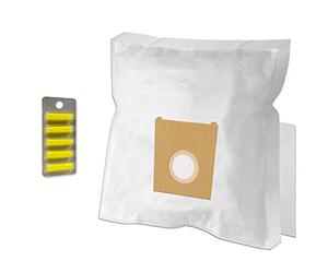 Set 5 Sacs Aspirateur + 5 Parfums + 1 Filtre pour Bosch Free'e, GL 20, GL 30, GL 40, GL 45, GL 50, In'genius, Maxx'x, Move, MoveOn