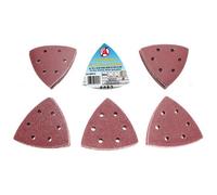 Set 50 Plaques Abrasives Fermeture Scratch Triangulaire - Code bgs80815