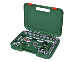 Set 57 pièces avec cliquets 1/2 + 1/4" - BOSCH - 1600A02Z9G"