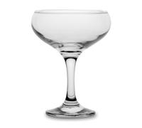6X Coupes En Verre Modèle Bistro Champagne, 27Cl, Transparent