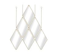 SET 6 ESPEJOS PS DORADO