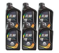 Set 6 Litres Huile Du Moteur de Voiture Selenia 0W20 C5 Wr Forward Diesel Fiat