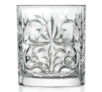 Set 6 Lunettes Cocktail Et Eau Tattoo Dof 33,7 CL Eco Cristal Sculpté Rcr