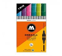 Set 6 Marqueurs Acrylic Marker One4all Twin 02