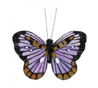 Set 6 Papillons Couleur Fil Métal - 8x5 Cm