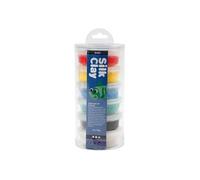 Set 6 pâtes à modeler Silk Clay - Couleurs primaires - 14 g