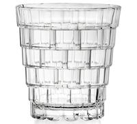 Set 6 Pcs. Lunettes Grand Verre De Table Boisson Stack Dof Relief 3D 320 ML