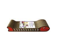 Set 6 pezzi Tiragraffi Cartone modello Fish cm 44 con con Catnip Croci