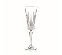 Set 6 Pièces Calici Flute En Cristal Timeless Rcr Cl 21