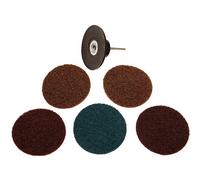 Set 6 Pièces Dischiabrasivi 75 MM Avec Adaptateur Code bgs8591 FBGS8591 BGS