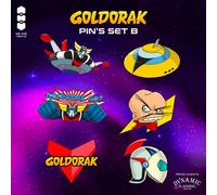 Set 6 Pins Goldorak We Are Tokyo Mystery Box B 5 cm