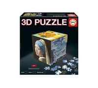Educa Borrás - Puzzle 3D Cube Art - 216 pièces (6 puzzles de 36) - Défi ludique 8 ans+ (20123)