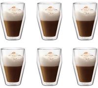 Set 6 verres thermo - BODUM - Titlis - Double paroi - 0.35 l - Transparent