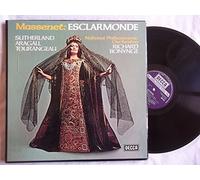 SET 612/4 Massenet Esclarmonde (Sutherland Aragall) NPO Bonynge 3 LP box set