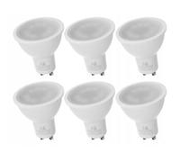 Set 6x Ampoule Maclean LED, GU10, 5W, 220-240V~, 50-60Hz, blanc neutre, 4000K, 400 lumens, MCE435 NW