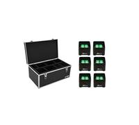 EUROLITE Set 6x LED TL-4 Trusslight + Case